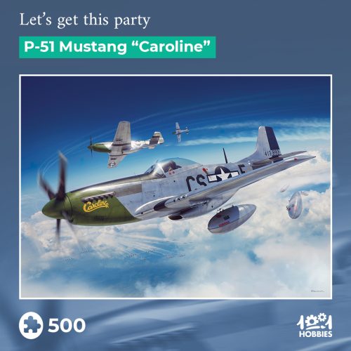 1001Hobbies Puzzle Let's get this party – P-51 Mustang “Caroline” -