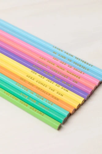 12 crayons de couleur Popi Kids