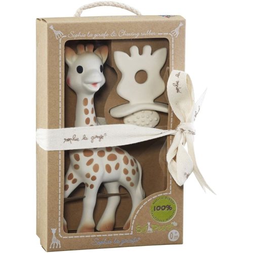 Sophie la girafe + chewing rubber So'pure BLANC Sophie la girafe
