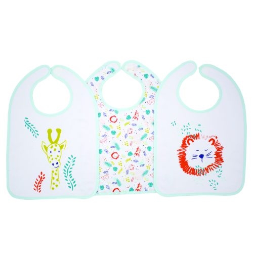 3 bavoirs 1er age MULTICOLORE BabyCalin