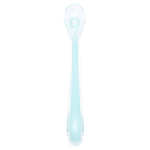 Cuillère silicone Baby Spoons 1er âge BLEU Babymoov