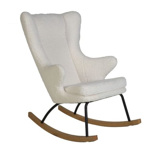 Rocking Chair de Luxe pour Adulte GRIS Quax