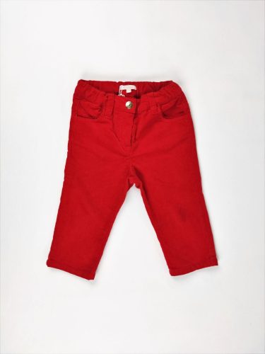 Pantalon rouge Fille ou Garçon 12 mois Chloé