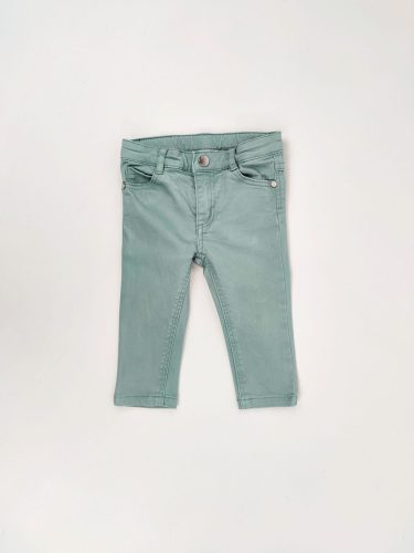 Jeans vert/gris Fille ou Garçon 12 mois Jacadi