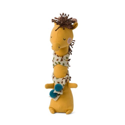 Girafe Danny avec écharpe MULTICOLORE BB&Co