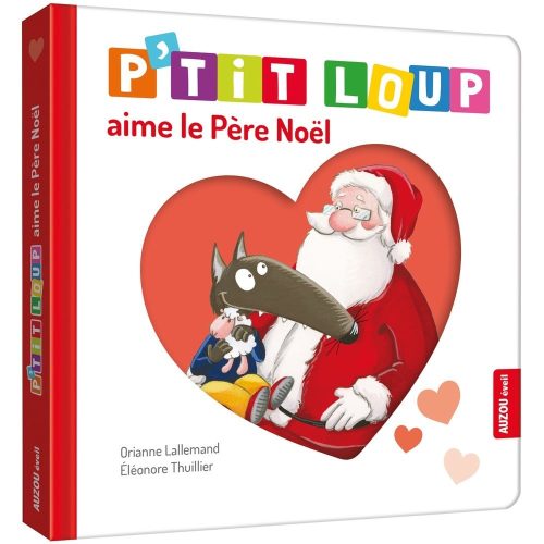 Livre P'tit Loup aime le Père Noël MULTICOLORE Auzou