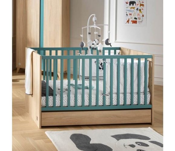Lit Little Big Bed évolutif Nova bébé et enfant jusqu' à 7 ans Sauthon