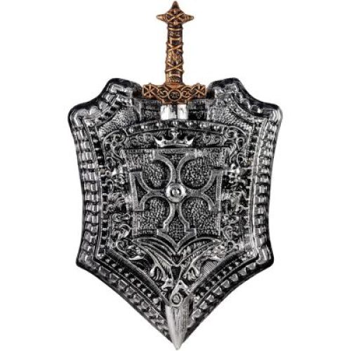 Accessoires de chevalier bouclier et épée Milan
