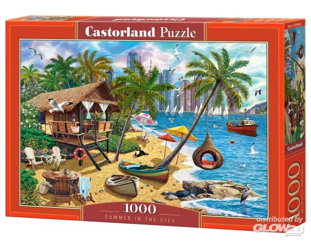 Castorland Summer in the City Puzzle 1000 Teile -  - Puzzle