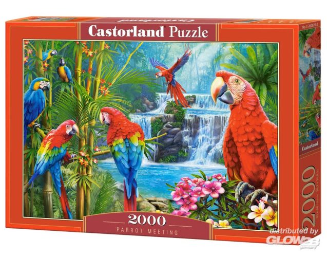 Castorland Parrot Meeting Puzzle 2000 Teile -  - Puzzle