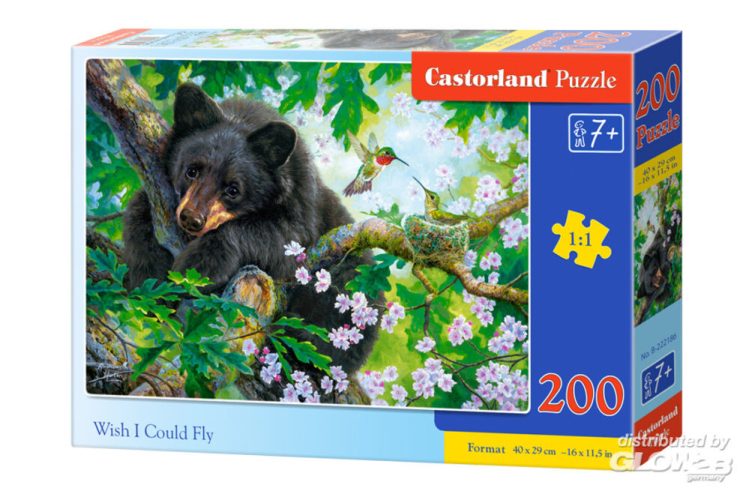 Castorland Wish I Could Fly Puzzle 200 Teile -  - Puzzle