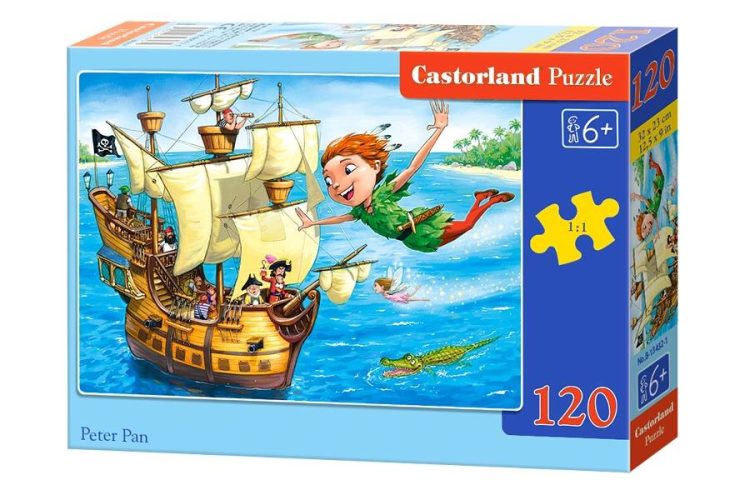 Castorland Peter Pan Puzzle 120 pièces -  - Puzzle