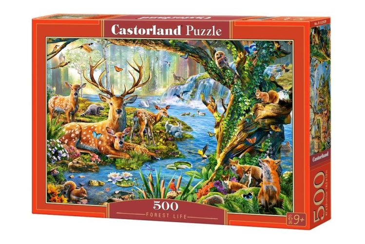 Castorland Vie de la forêt Puzzle 500 pièces -  - Puzzle