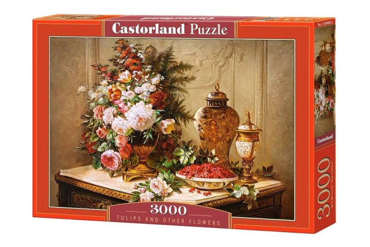 Castorland Tulipes et autres fleurs Puzzle 3000 pièces -  - Puzzle