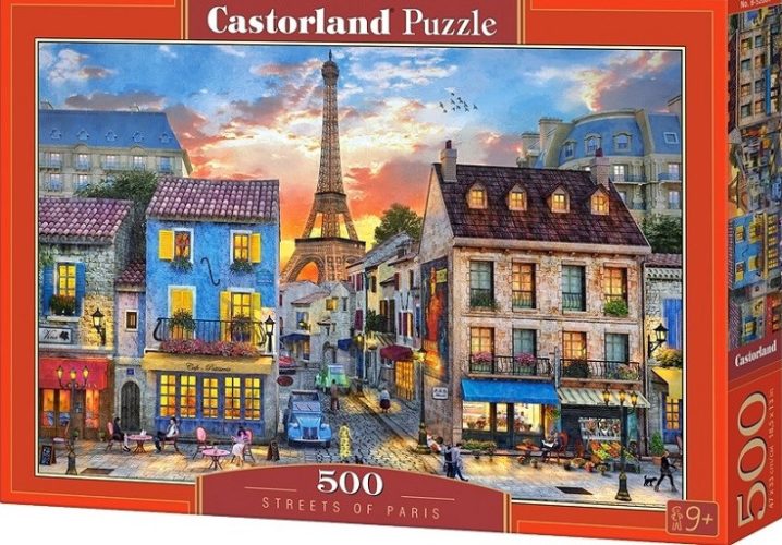 Castorland Puzzle STREETS OF PARIS -  - Puzzle