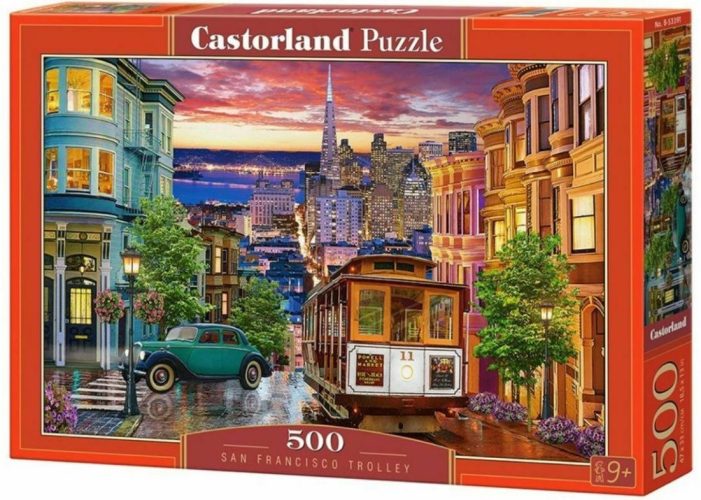 Castorland Puzzle PUZZEL 0500 PC SAN FRANCISCO TROLLETY -  - Puzzle