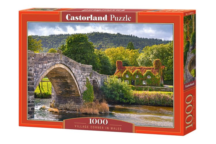 Castorland Puzzle VILLAGE CORNER IN WALES -  - Puzzle