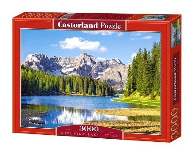 Castorland Puzzle LAC MISURINA ITALIE -  - Puzzle