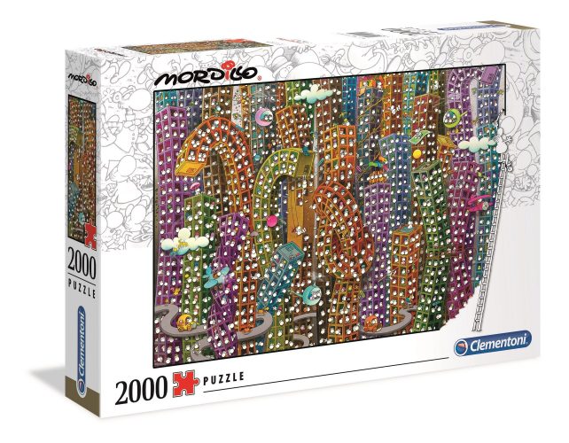Clementoni Puzzle Mordillo Panorama 2000 pièces - The Jungle -  - Puz
