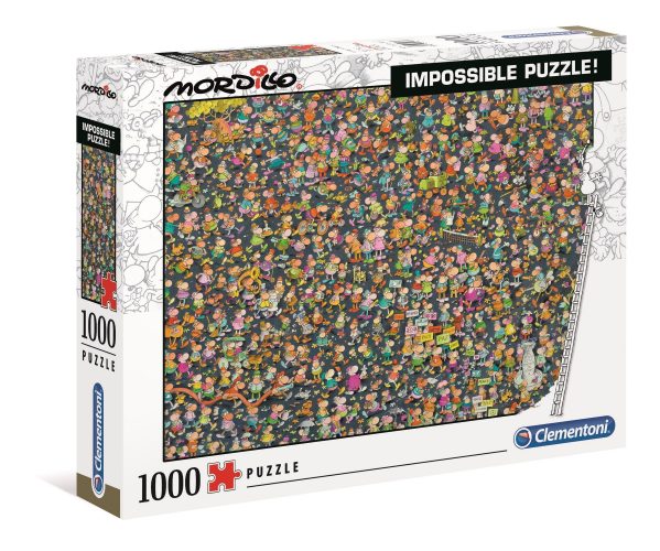 Clementoni Puzzle Mordillo - 1000 pièces Impossible (Ax2) -  - Puzzle