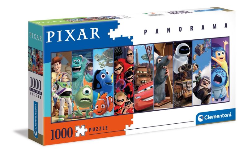 Clementoni Puzzle Panorama 1000 pièces - Pixar -  - Puzzle