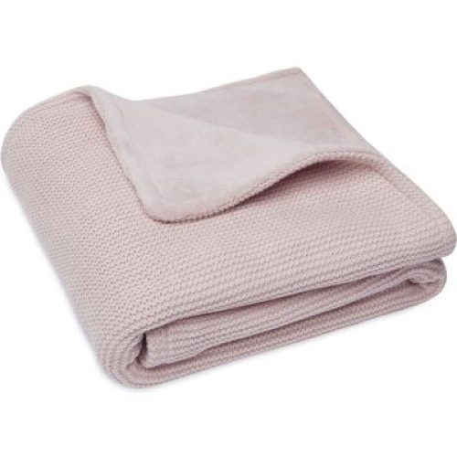 Couverture polaire Basic Knit Pale Pink (75 x 100 cm)