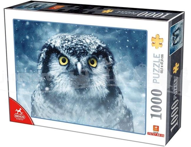 D-Toys PUZZLE 1000P ANIMALS-OWL D-TOYS -  - Puzzle