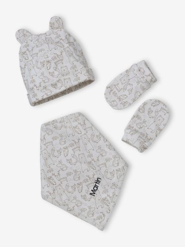 ensemble-bonnet-moufles-foulard-sac-bebe-imprime-personnalisable