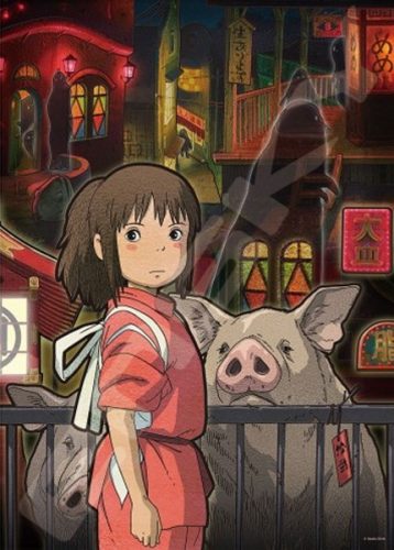 Ensky Ghibli Le Voyage De Chihiro Puzzle Beyond The Tunnel 500pcs -