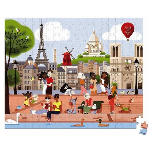 janod-puzzle-vue-de-paris-200-pieces