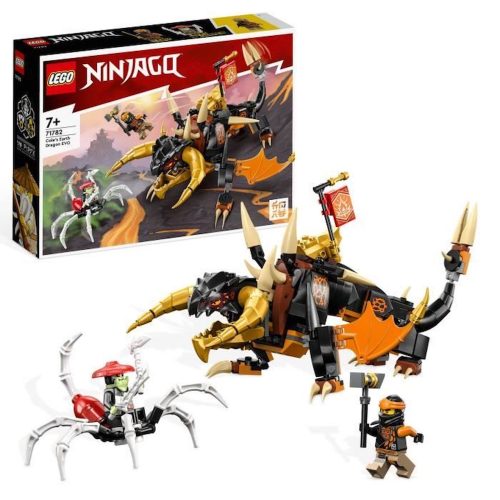 lego-ninjago-71782-le-dragon-de-terre-de-cole-evolution-jouet-avec-2-minifigurines