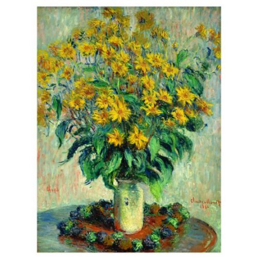 Puzzle Claude Monet - Jérusalem Fleurs d'artichaut Eurographics