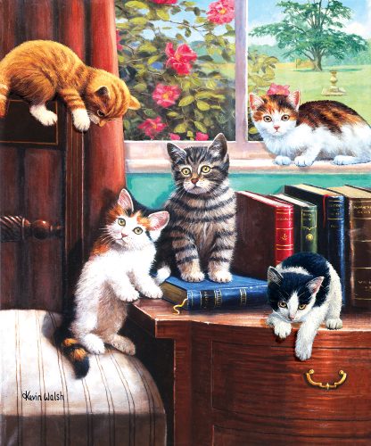 Puzzle Kevin Walsh - Playtime in the Study SunsOut