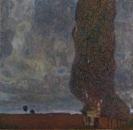 Puzzle Gustav Klimt : Le Grand Peuplier II - 1902 Grafika