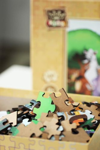 Puzzle en Bois - Campeurs Art Puzzle