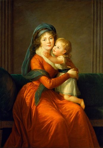 Puzzle Louise-Élisabeth Vigee le Brun : Princesse Alexandra Golitsyna et son