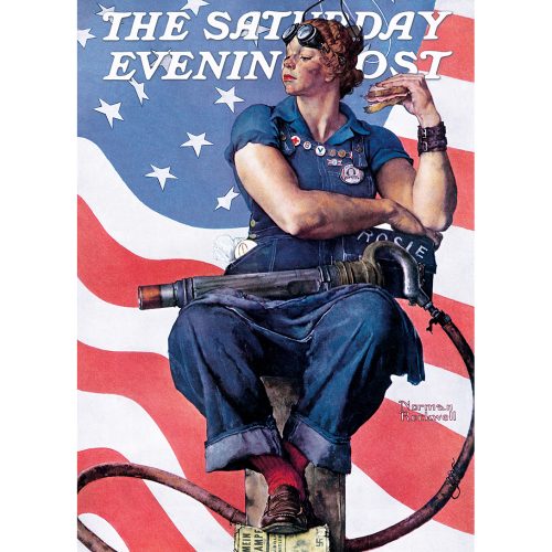 Puzzle Norman Rockwell - Rosie the Riveter Master Pieces