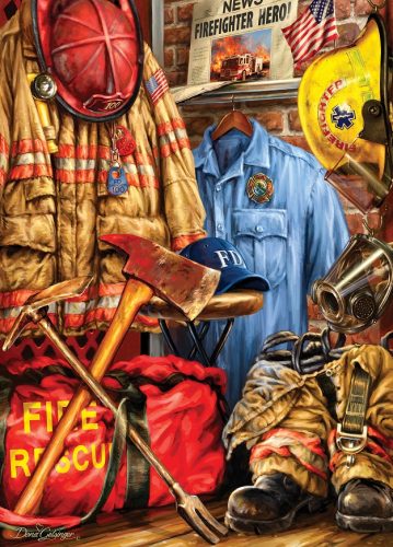 Puzzle Dona Gelsinger: Fire and Rescue Master Pieces