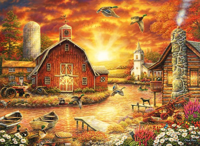 Puzzle Chuck Pinson - Honey Drip Farm Bluebird Puzzle