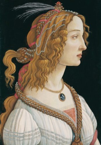 Puzzle Sandro Botticelli: Portrait de Jeune Femme