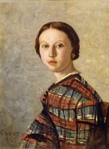 Puzzle Jean-Baptiste-Camille Corot : Portrait de Jeune Fille