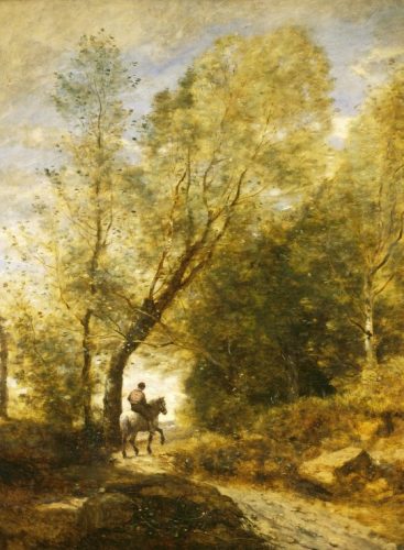 Puzzle Jean-Baptiste-Camille Corot : La Forêt de Coubron