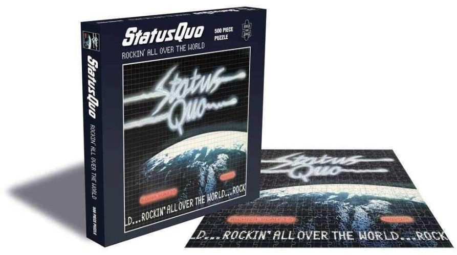 Puzzle Status Quo - Rockin All Over The World Rock Saws