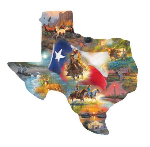 Puzzle Pièces XXL - Mark Keathley - Images of Texas SunsOut