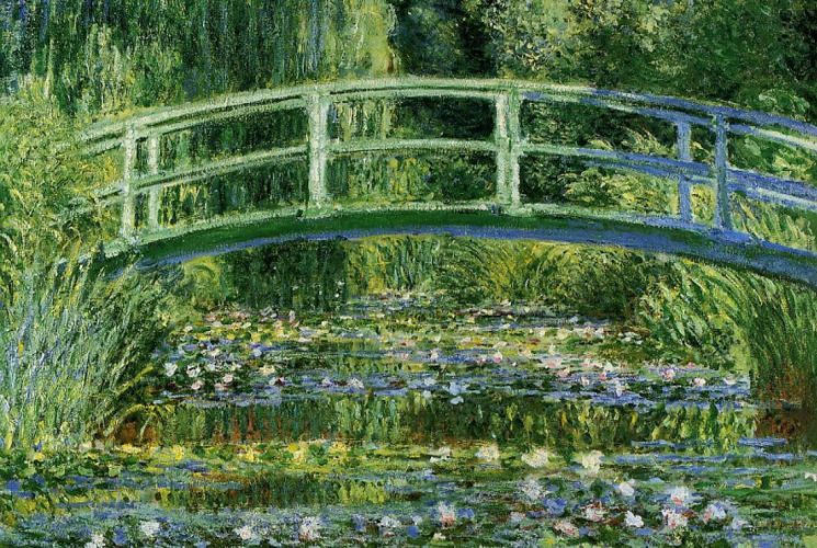 Puzzle Monet Claude : Le Bassin aux Nymphéas et le Pont Japonais