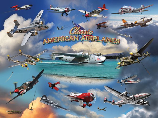 Puzzle Larry Grossman - Classic American Planes SunsOut