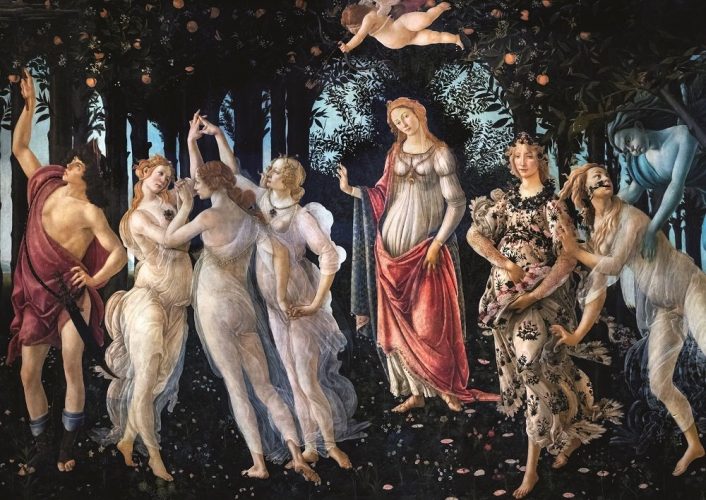 Puzzle Sandro Botticelli - La Primavera Art Puzzle