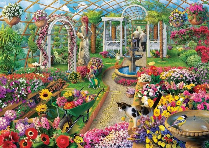 Puzzle The Colors of Greenhouse Art Puzzle