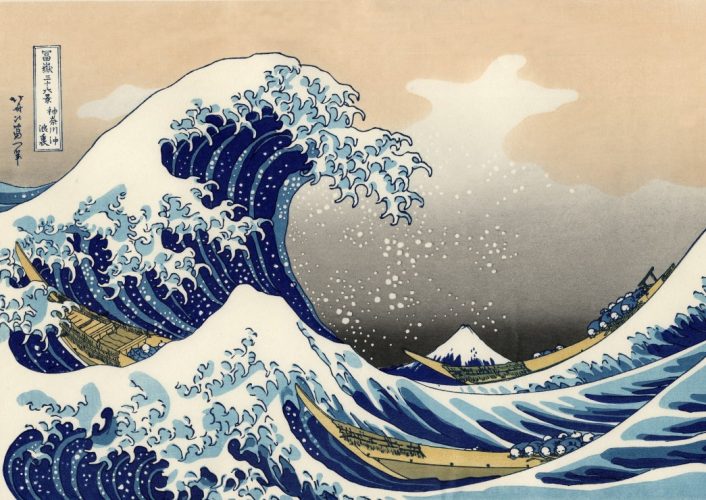 Puzzle Hokusai - La Grande Vague de Kanagawa Grafika