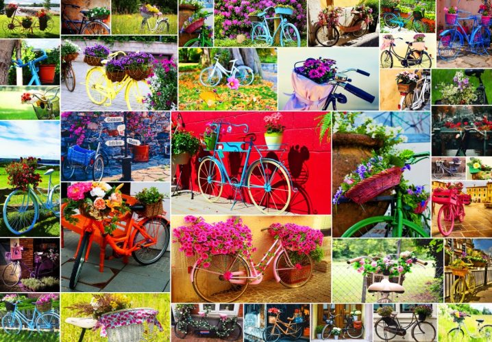 Puzzle Collage - Vélos Grafika Kids